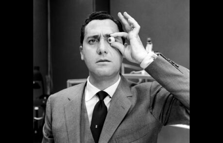 Alberto Sordi Set “Il boom” Vittorio De Sica 1963