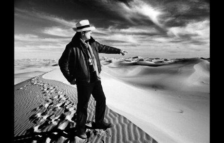 Bernardo Bertolucci Set “Il tè nel deserto” 1990