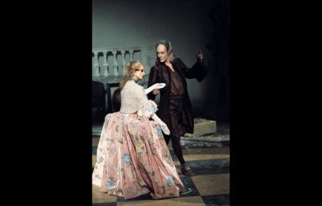 Donald Sutherland Set “Casanova” 1976.