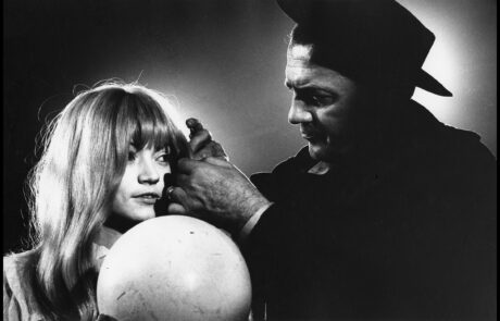 Federico Fellini Set “Toby Dammit” 1968