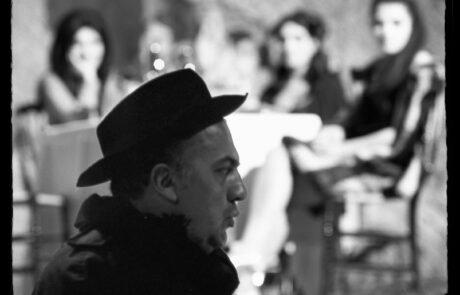 Federico Fellini Set “Toby Dammit” 1968