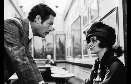 Marcello Mastroianni, Laura Antonelli Set “Divina creatura” 1975