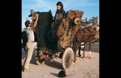 Pier Paolo Pasolini e Maria Callas Set “Medea” 1969